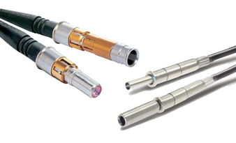 Hypertronics 光纖連接器擴束觸頭，尺寸5和尺寸12